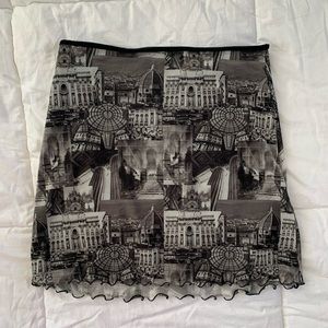 Urban outfitters city skirt